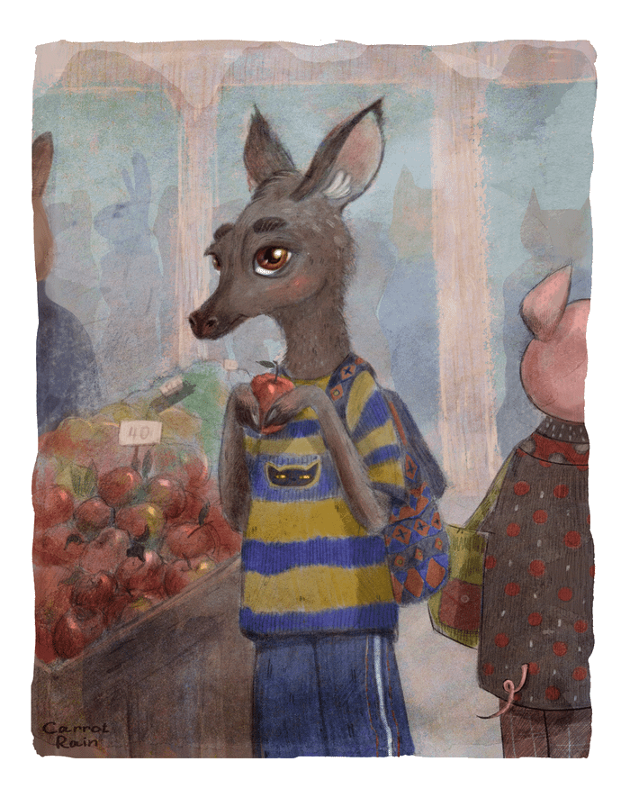 "я не могу,у меня копытца"