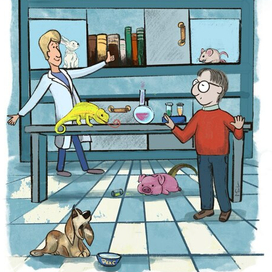 Иллюстрация-карикатура