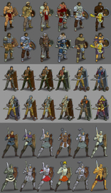 персонажи для игры "Тактика"