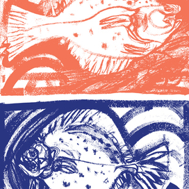 камбала и глось