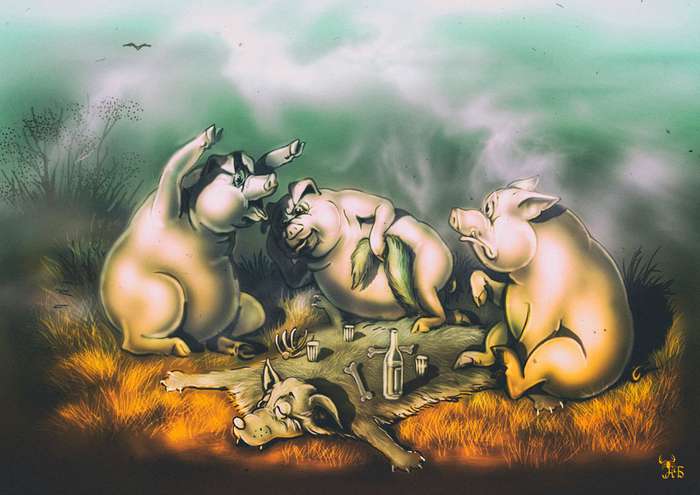 На привале..)))