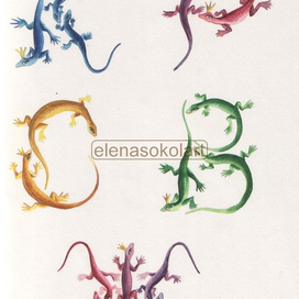 буквицы к Сказам Бажова