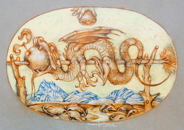 Жарь его! сер. Закат в раю