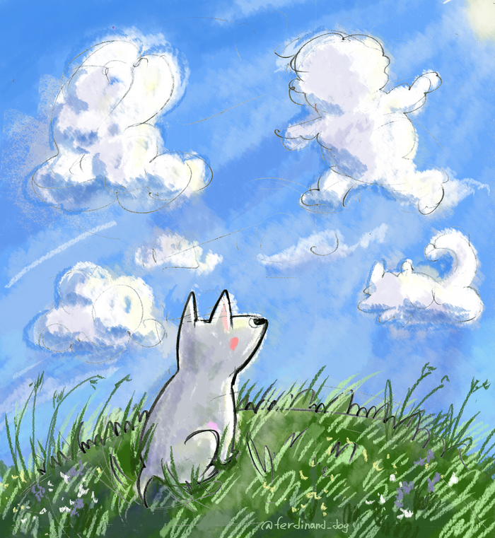 Пёс и облака