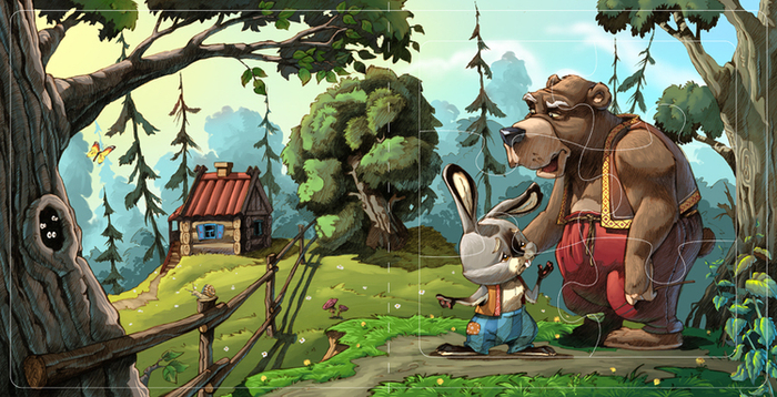 Лубяная избушка 3