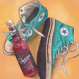 Converse + Волчок