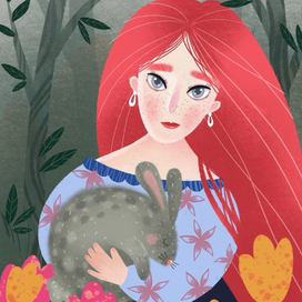 Девушка с зайцем (dtiys)