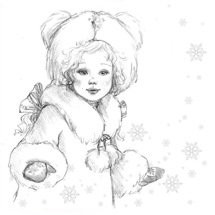 Снегурочка.