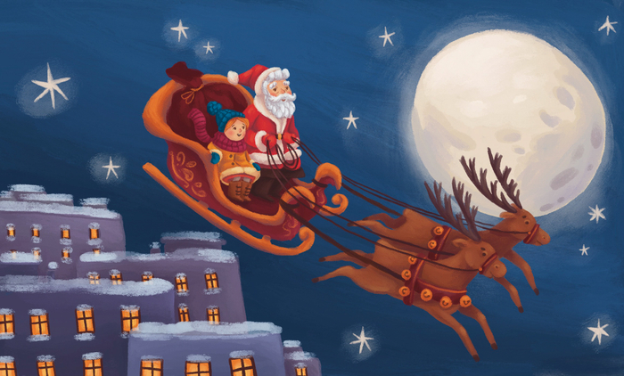 Сказка "Санта-Мороз" Е.Нестериной, АСТ-Малыш