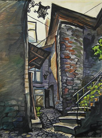 Дворик чеканщика.