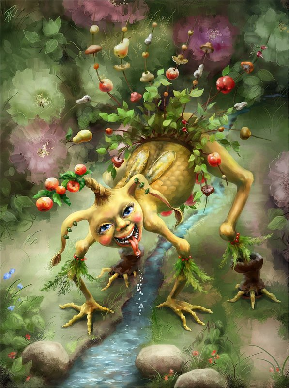 Чешуйчатый фруктоед