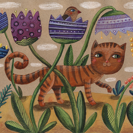 "Заблудившийся в цветах" 