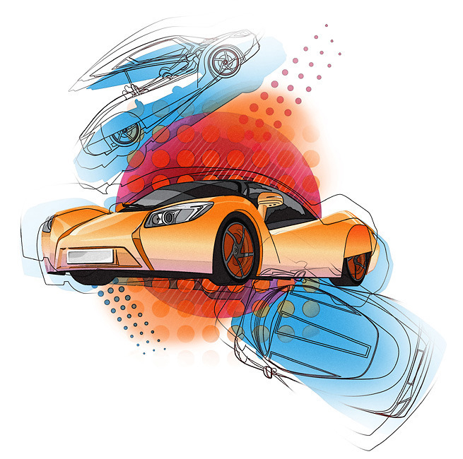 Концепт-кар iChange. Для журнала "Афиша"