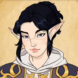 Портрет Эльф