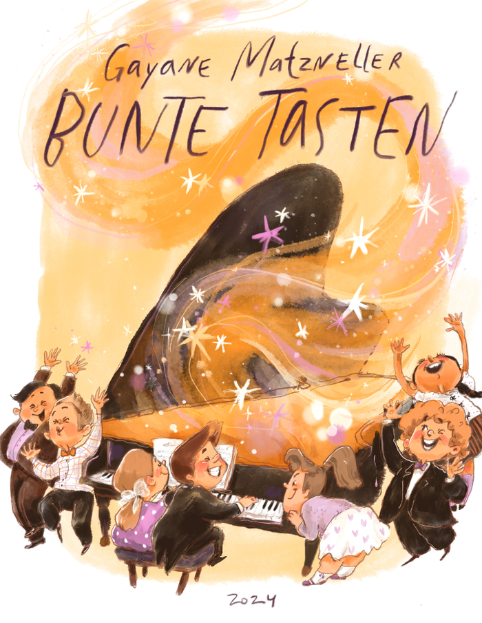 Обложка книги Bunte Tasten Gayane Matzneller(c)