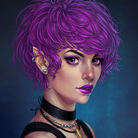 Commission: Haze portrait