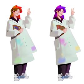 Разработка персонажа-студент кафедры реставрации