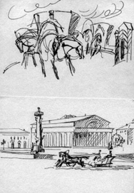 Заставки к роману А.С.Пушкина "Евгений Онегин"