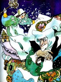 Сказки братьев Гримм. Госпожа Метелица