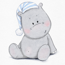 Милый бегемотик