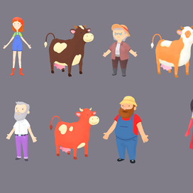 концепты персонажей