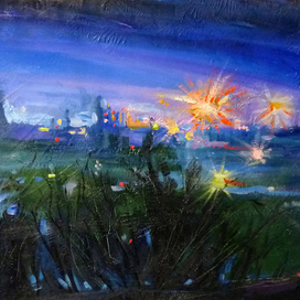 Арселор Миттал Кривой Рог. Ночь