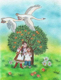 Сказка " Гуси лебеди"