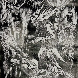 иллюстрации к сказке "Баба Яга"