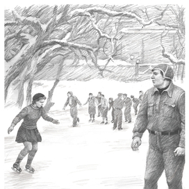 Рисунок в книгу