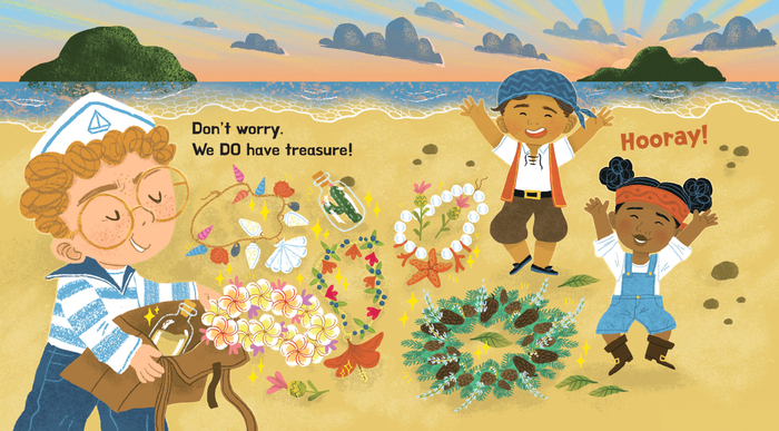 Книжка с клапанами: сокровища