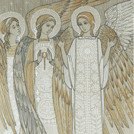 Иллюстрации к сборнику поэзии "Белое иночество"