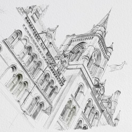 Эскиз открытки