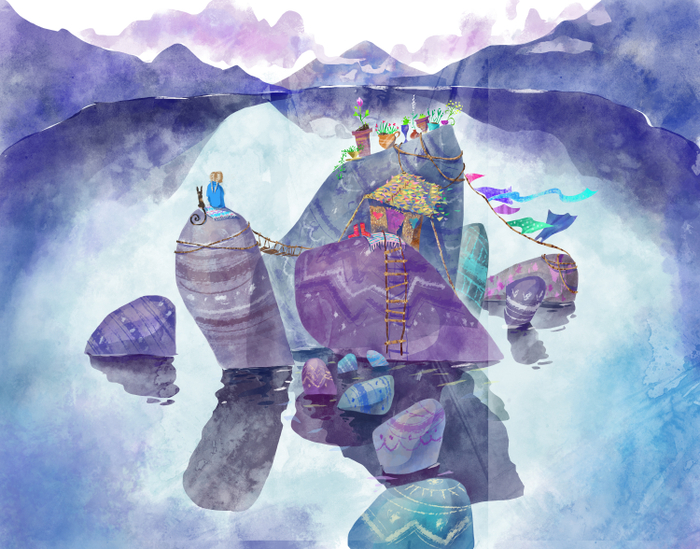 Камушки. Пасторальная жизнь.