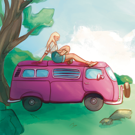 Чайный фургончик Рози