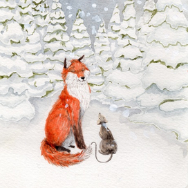 Лиса. А5 формат