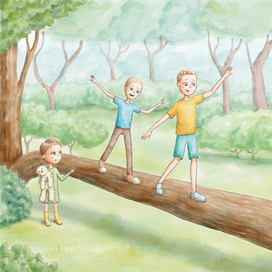 Иллюстрация к книге "Brambles and Beyond"