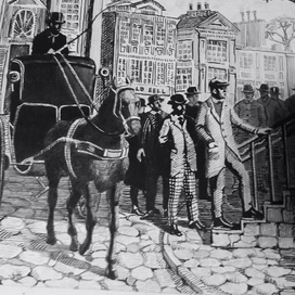 Иллюстрация к Семи Наполеонам,Артура К.Д