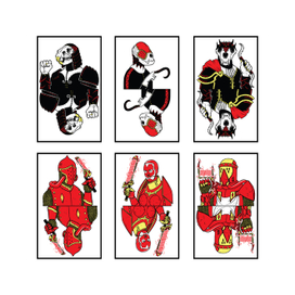 Игральные карты (Пики/Бубны)