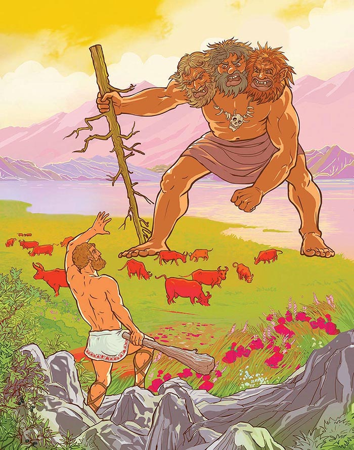 КРАСНЫЕ КОРОВЫ ГЕРИОНА, или десятый подвиг Геракла