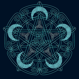 Moon Pentacle
