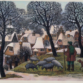 первый снег