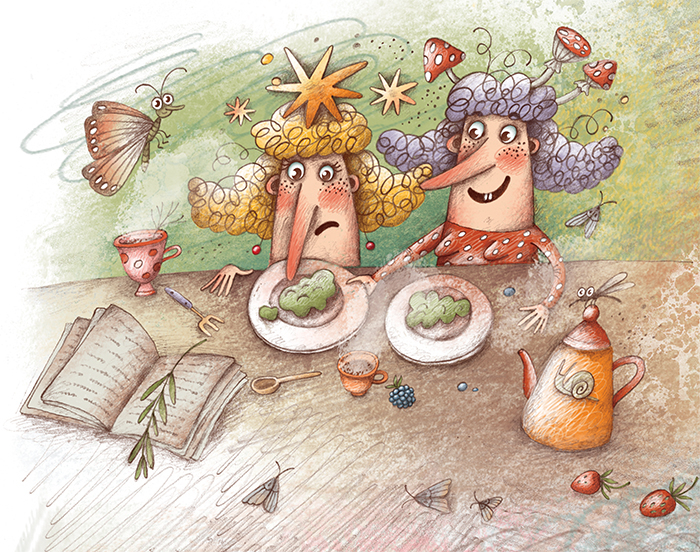 Иллюстрация к книге "Мика. Секрет восьмого гнома"