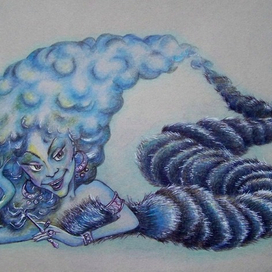 Иллюстрация "Алиса в стране чудес"