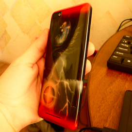 Аэрография на телефоне