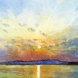 Рассвет на Красном Осколе