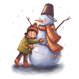 Теплых объятий в новом году!