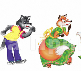 персонажи к сказки теремок