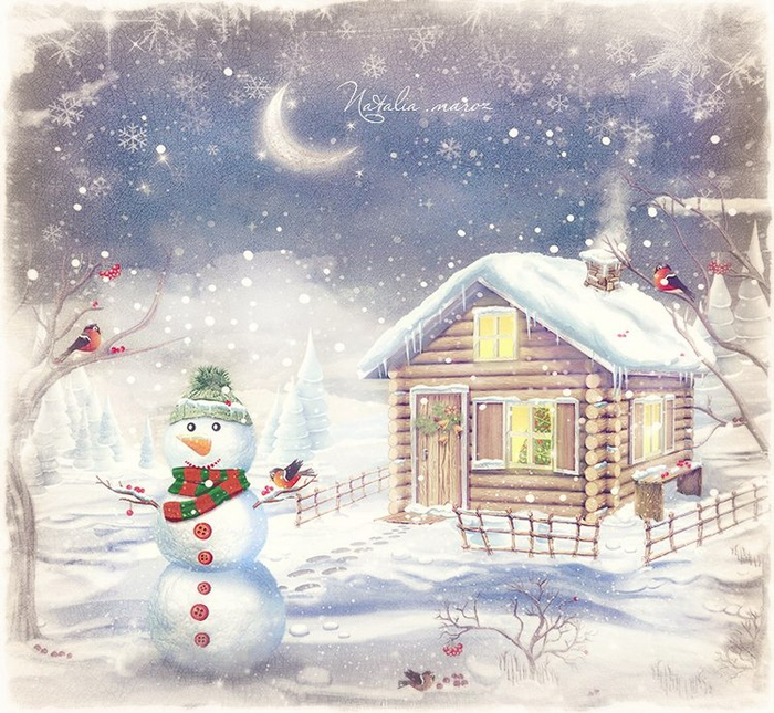 Синий,белый,голубой