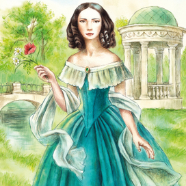 Иллюстрация для сборника русской поэзии