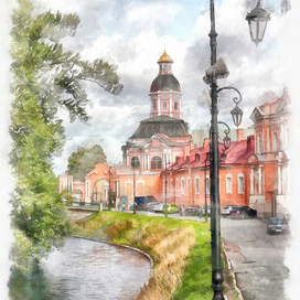 Свято-Троицкая Александро-Невская Лавра, Санкт-Петербург. 